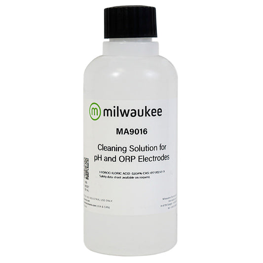 pH Electrode Cleaning Solution: 230 ml.