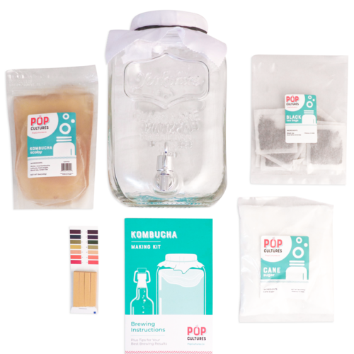 Pop Cultures: Kombucha Making Kit (*Scoby Located in Yeast Fridge*)