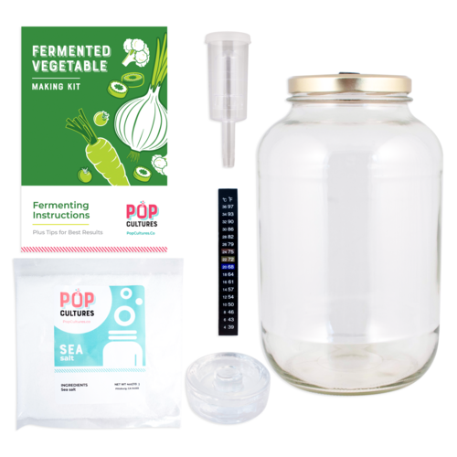 Pop Cultures: Fermented Vegetable Making Kit