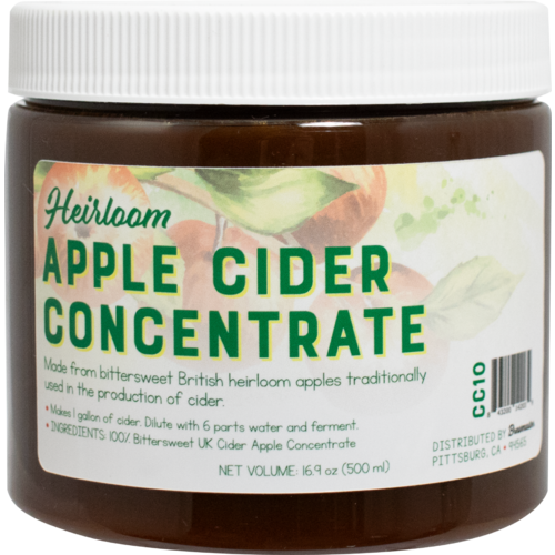 British Bittersweet Apple Cider Concentrate: 0.5L