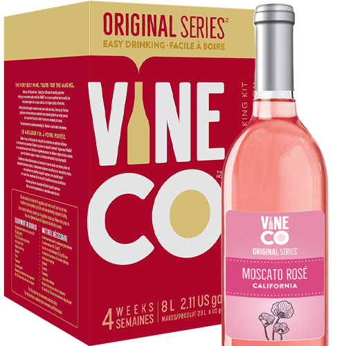 VineCo Original Series™ Limited Release Moscato Rosé Wine Making Kit