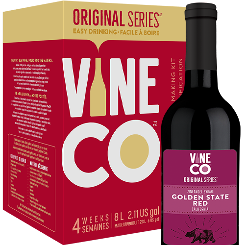 VineCo Original Series™ Golden State Red Wine Making Kit