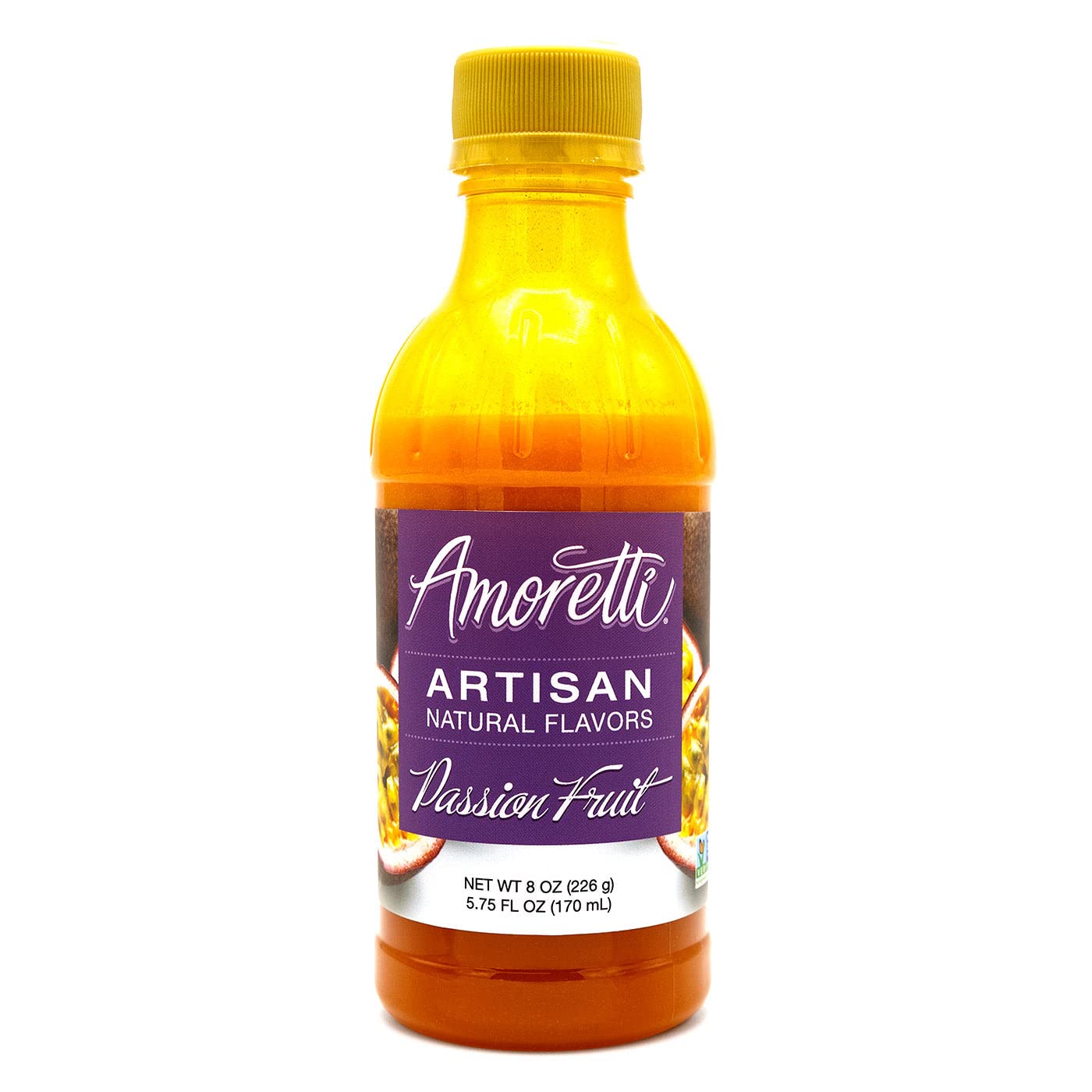 Amoretti® Passionfruit Artisan Fruit Puree: 8 oz.