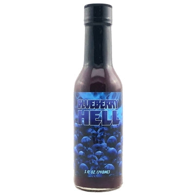 Hellfire Blueberry Hell Hot Sauce (Heat Rating: 6)