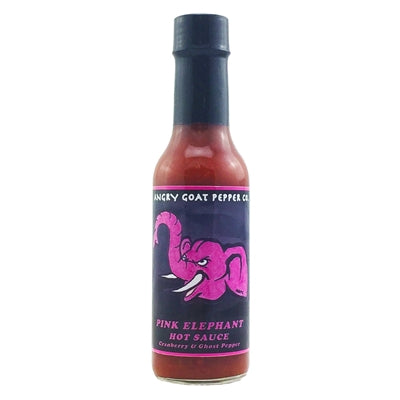 Angry Goat Pepper Co. Pink Elephant Hot Sauce (Heat Rating: 6)