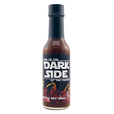 Dark Side of the Pepper Chipotle Hot Sauce (Heat Rating: 6)