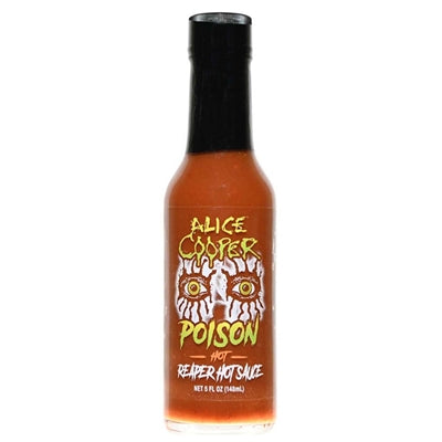 Alice Cooper Poison Reaper Hot Sauce (Heat Rating: 10)