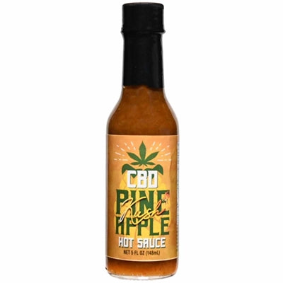 CaJohns Pineapple Kush CBD Hot Sauce (Heat Rating: 6)