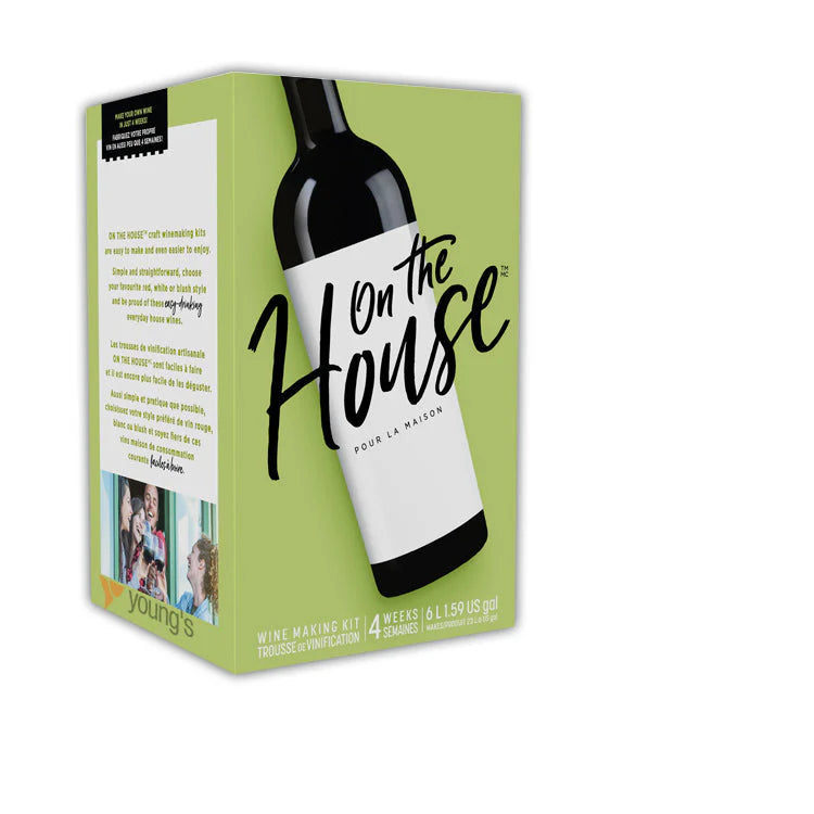 On The House™ Sauvignon Blanc Style Wine Making Kit