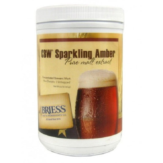 Briess CBW® Sparkling Amber Liquid Malt Extract: 3.3 lbs. (LME)