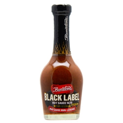 Bunsters Black Label Hot Sauce (Heat Rating: 16/10)