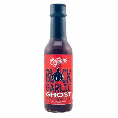 Cajohns Black Garlic Ghost Hot Sauce (Heat Rating: 8)