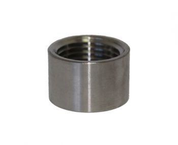 1/2" FPT Half Coupler