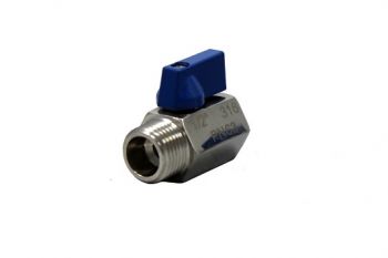 1/2" Mini Ball Valve M/F