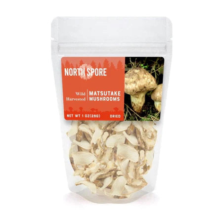 North Spore Dried Wild Mushrooms: Matsutake (1 oz.)