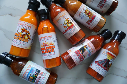 Golden Flame Hot Wings Sauce: BBQ Blaze