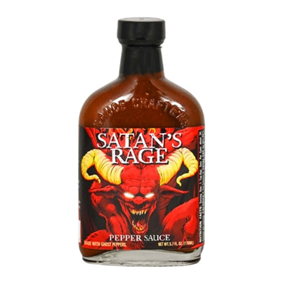 Satan's Rage Pepper Sauce (Heat Rating: 10)