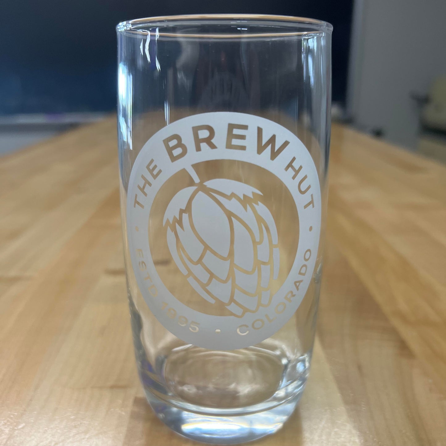 The Brew Hut Nordic Pint Glass